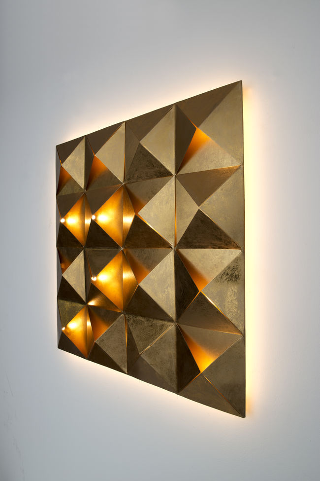 Wandleuchte 17-flg. PYRAMIDE